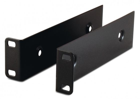 OEM ODM Custom Universal Wall Mount Kit Sound Bar Rack Brackets de Montagem Prateleira de Montagem Prateleira de Metal de Revestimento de Pó Negro