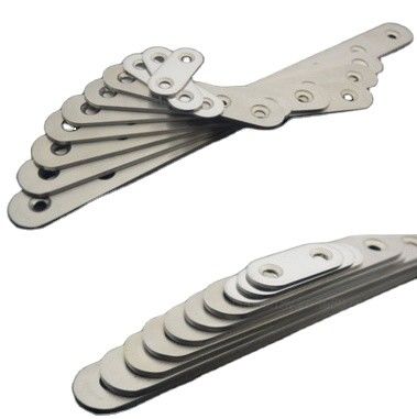 Aço inoxidável Aço carbono Estampagem personalizada Decorativa Forma de L Bracket Metal Brackets de ângulo