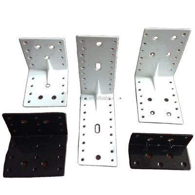 Aço inoxidável Aço carbono Estampagem personalizada Decorativa Forma de L Bracket Metal Brackets de ângulo