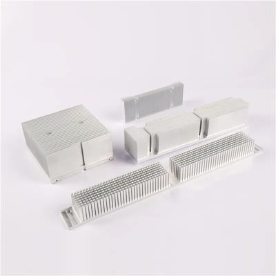 Computador de refrigeração de metal aquecedores de prata latão anodizado Tratamento de superfície