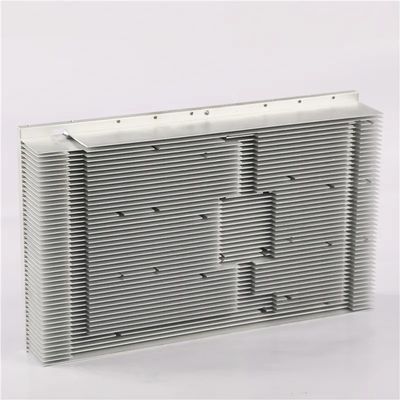 Computador de refrigeração de metal aquecedores de prata latão anodizado Tratamento de superfície