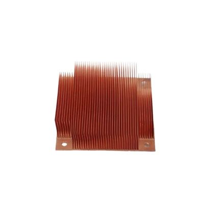 Tratamento da superfície anodizada de um disipador de calor de metal personalizável