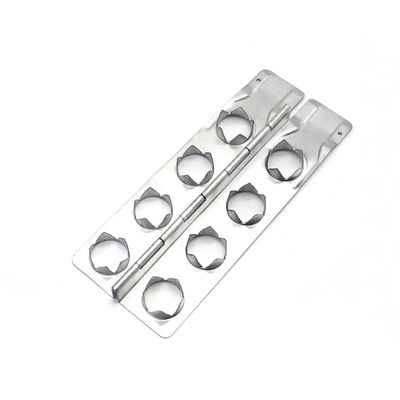 Ferramentas de acoplamento de engrenagens de metal 6/8/10 Ofos de chapa de ferro galvanizado Collar de paletes Engrenagem de madeira