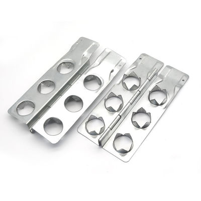 Ferramentas de acoplamento de engrenagens de metal 6/8/10 Ofos de chapa de ferro galvanizado Collar de paletes Engrenagem de madeira