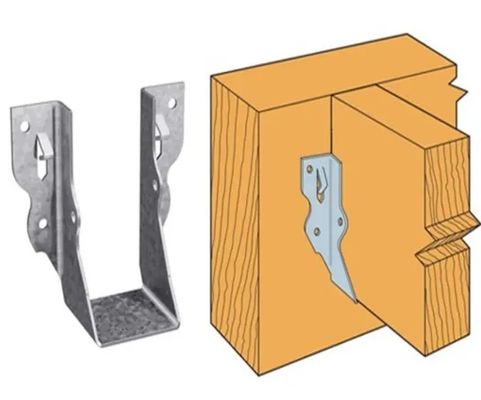 Conectores de estrutura de madeira resistentes à corrosão para conexões duradouras e construtivas