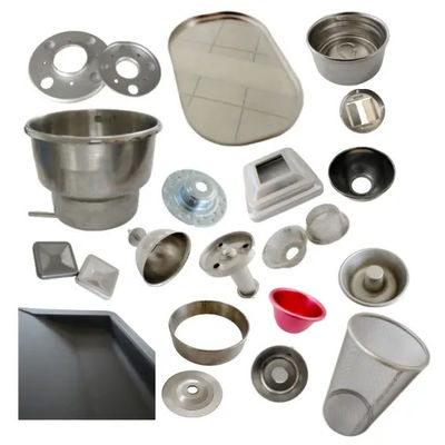 ODM OEM Deep Drawing Sheet Metal Aço Inoxidável Alumínio Altamente Polido