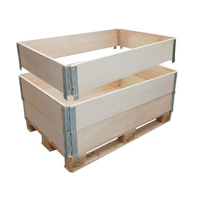 Caixa de madeira Pallet Collar Chave Case dobrável Hardware caixa de embarque Chave Collar Paleta espessura 1,2 mm
