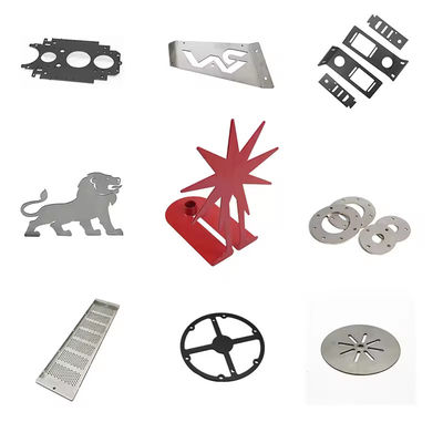 Folha de metal de dobra de corte a laser personalizado peças industriais alta precisão