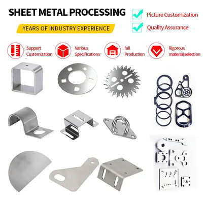 Serviço de corte a laser de metal de cobre de alumínio de aço inoxidável Fabricação de chapas de metal personalizadas