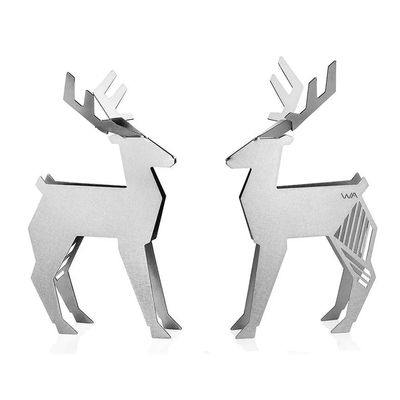 Peças metálicas de corte a laser personalizadas Corte a laser de metal Animais Galo Jardim Silhueta Jardim Arte Estaca de jardim