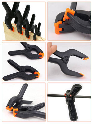 6" Prendas de plástico Prensas de mola Modelo PL06 para ferramentas de carpintaria