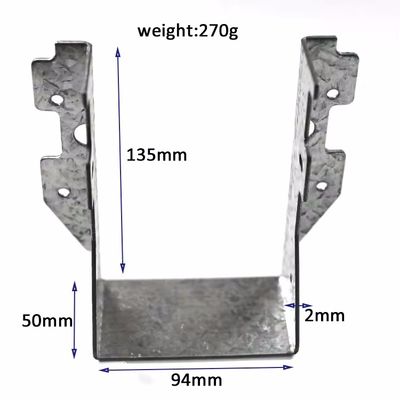 Bracket de carga pesada personalizado Bracket de truss de estampação de metal de aço inoxidável moderno resistente à corrosão