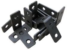 Parede montada ângulo Bracket aço inoxidável Metal Ângulo Bracket para madeira