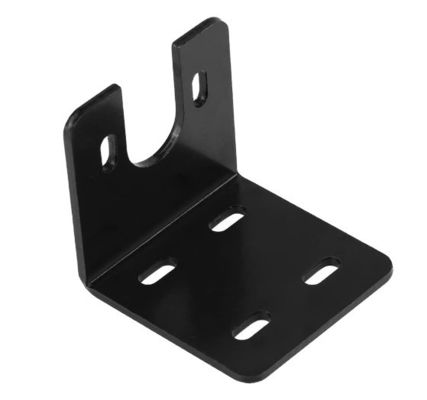 OEM Customizado Mobiliário de fixação de suporte em forma de L 90 graus Montar de parede ângulo de fixação de painel de vidro de suporte