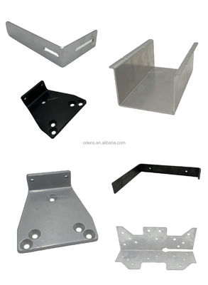 OEM Custom Corner Bracket 90 graus aço inoxidável ângulo de montagem Bracket folha de metal estampagem Bracket em forma de L