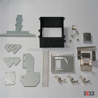 Fabricação de chapas metálicas de aço inoxidável de cobre de alumínio de estampação de parte com dobra de máquinas CNC serviço de corte a laser