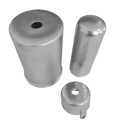 Custom Cnc Metal Spinning Large Aluminium Spinning Part Deep Drawn Hollow Cover Led Light Housing Spinning Part