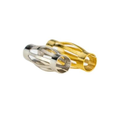 Conector de terminal de lanterna de estilhaço de bronze de metal customizado