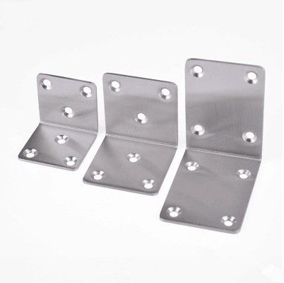 OEM ODM customizado de aço inoxidável laminado a frio aço ângulo de apoio de ferro de metal suportador de bracket de canto