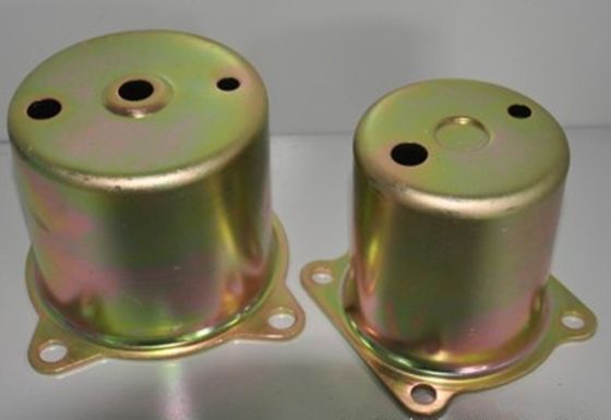 Peças de estampação de chapa de metal desenhada em profundidade personalizadas de aço inoxidável de alumínio de cobre de zinco de aço carbono de tipo de dobra