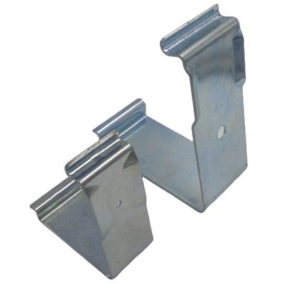 C058 Clips para caixas para painéis de 8 mm - 35 mm de largura, 1,5 mm de aço de grau 50