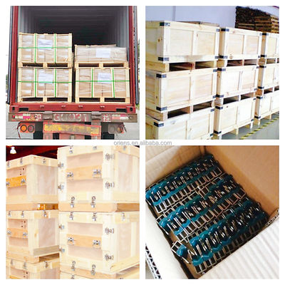 Grampos para caixas de estampação em forma de V reutilizáveis de aço inoxidável industrial