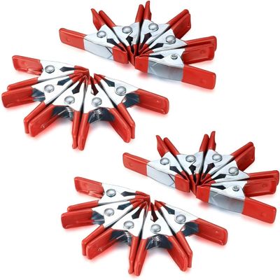 Wholesale ferramenta de bricolage 2 polegadas um tipo de aço pinça de mola de borracha manuseio de carga leve pinças de mola
