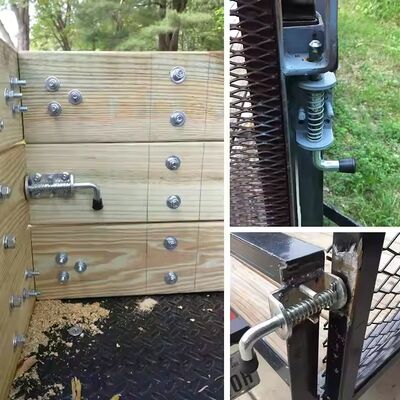 Ferradura de molas de aço galvanizado de aço inoxidável pesado