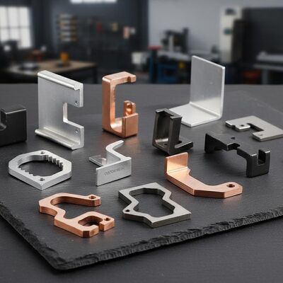 Partes e componentes de estampação metálica de forma especial não-padrão e estampados