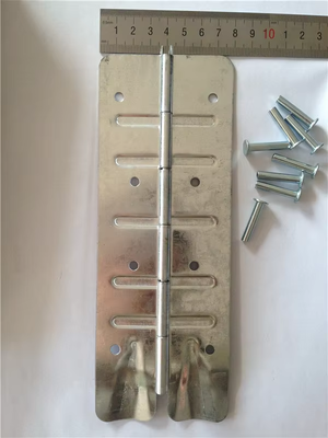 Dobradiças Personalizadas para Colares de Paletes de Madeira, Acessórios de Ferragens Galvanizadas para Paletes de Madeira