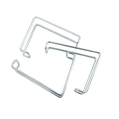 Grampos de caixas de madeira de fios duplos de 4 mm - desenho e selecção de juntas